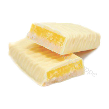 Chocolate Coated Lemon Meringue Fudge