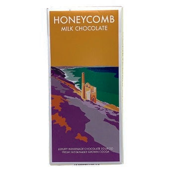 Cornish Made Chocolate Bar - Honeycomb