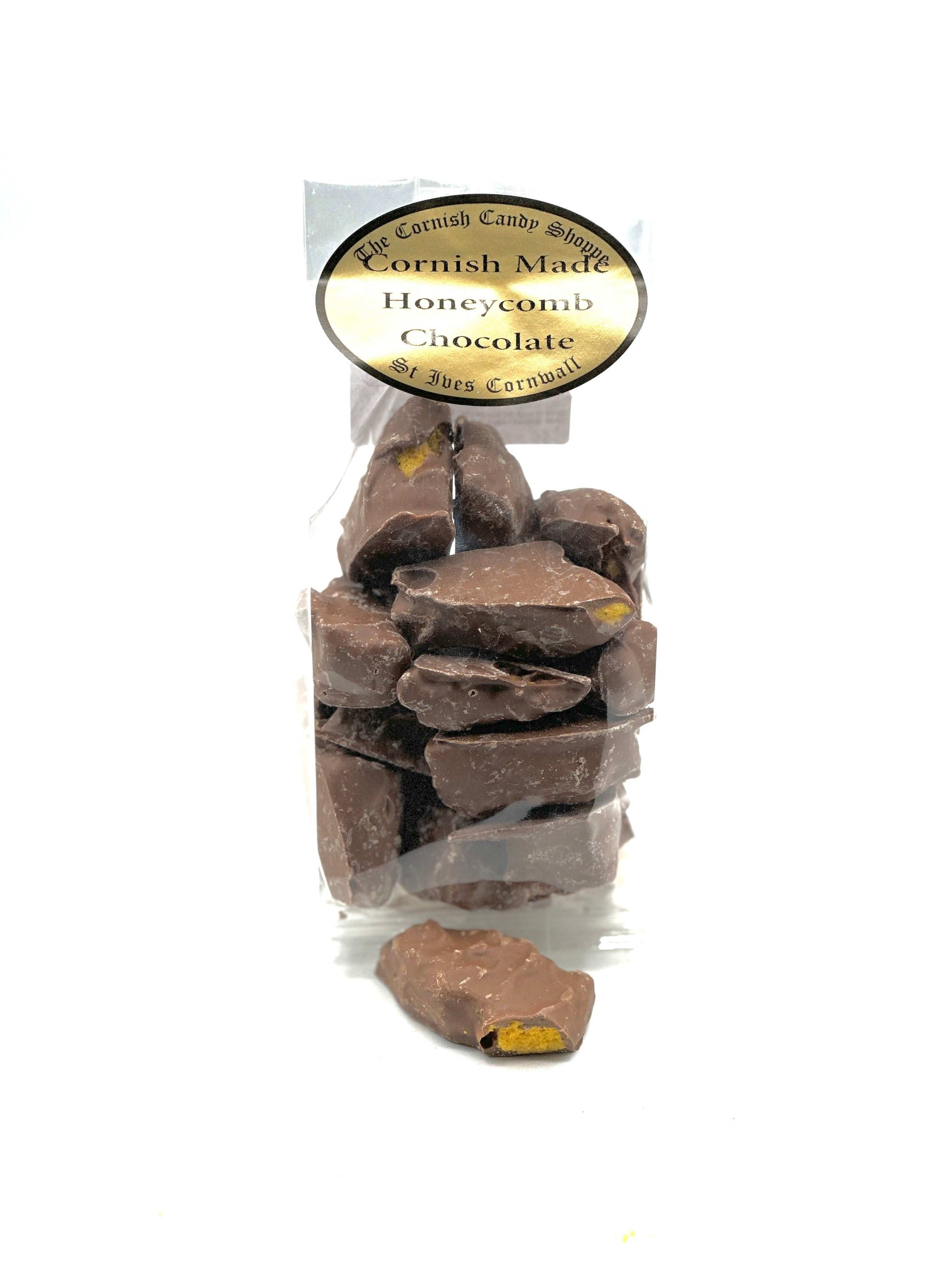 Bagged Cornish Made Chocolate covered Honeycomb pieces