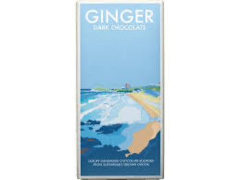 Cornish Made Chocolate Bar - Ginger