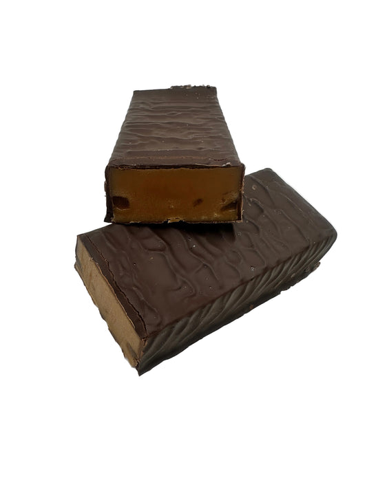 Dark Chocolate Coated Ginger Fudge